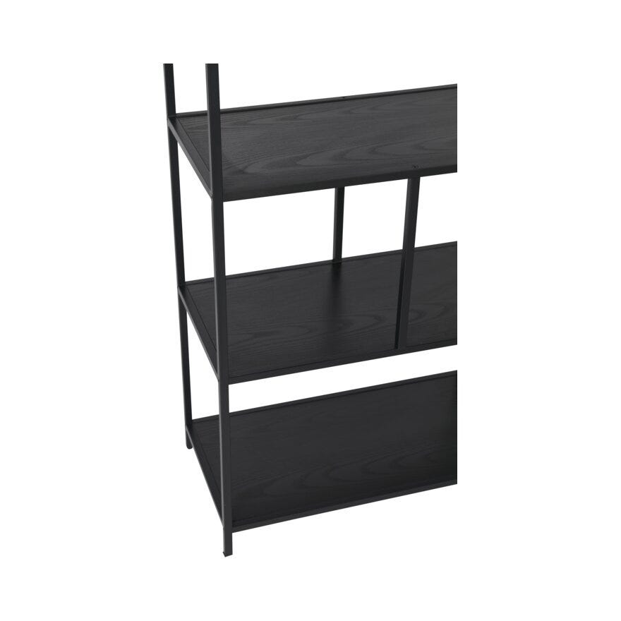SEAFORD Reol B:135 cm i Svart