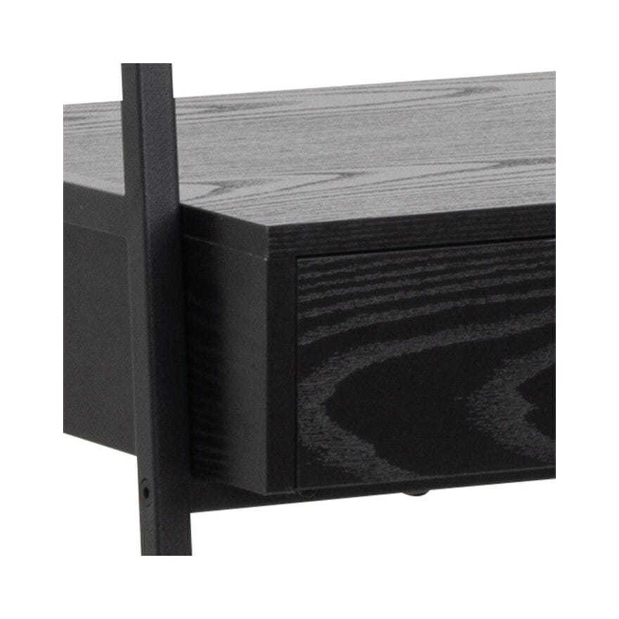 SEAFORD Reol B:80 cm i Svart