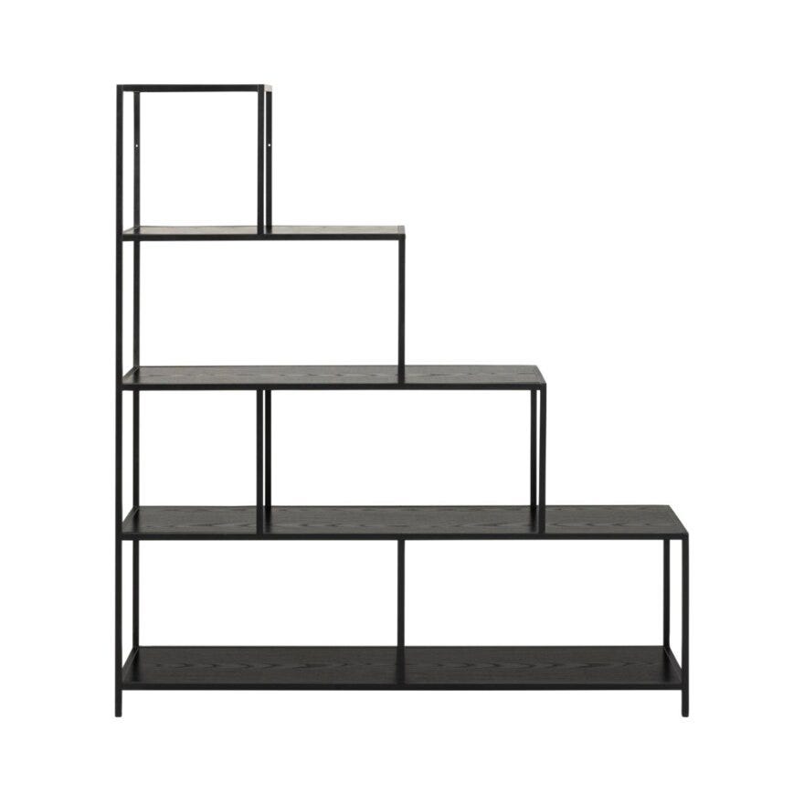 SEAFORD Reol B:135 cm i Svart