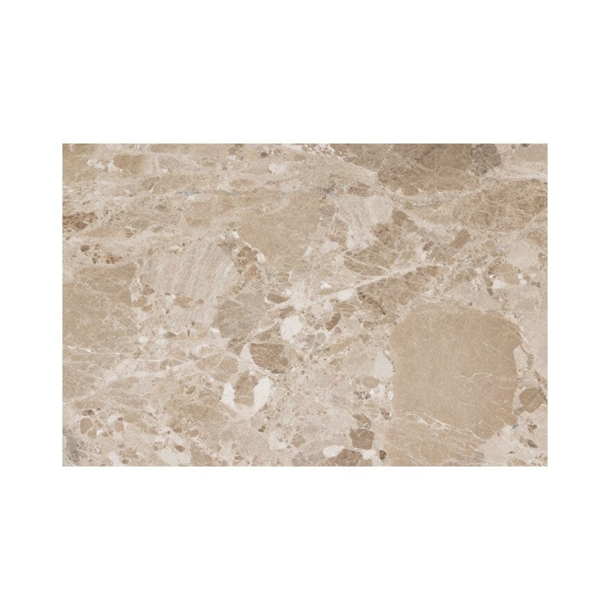 VEGA Sofabord Ø90 cm i Beige/natur