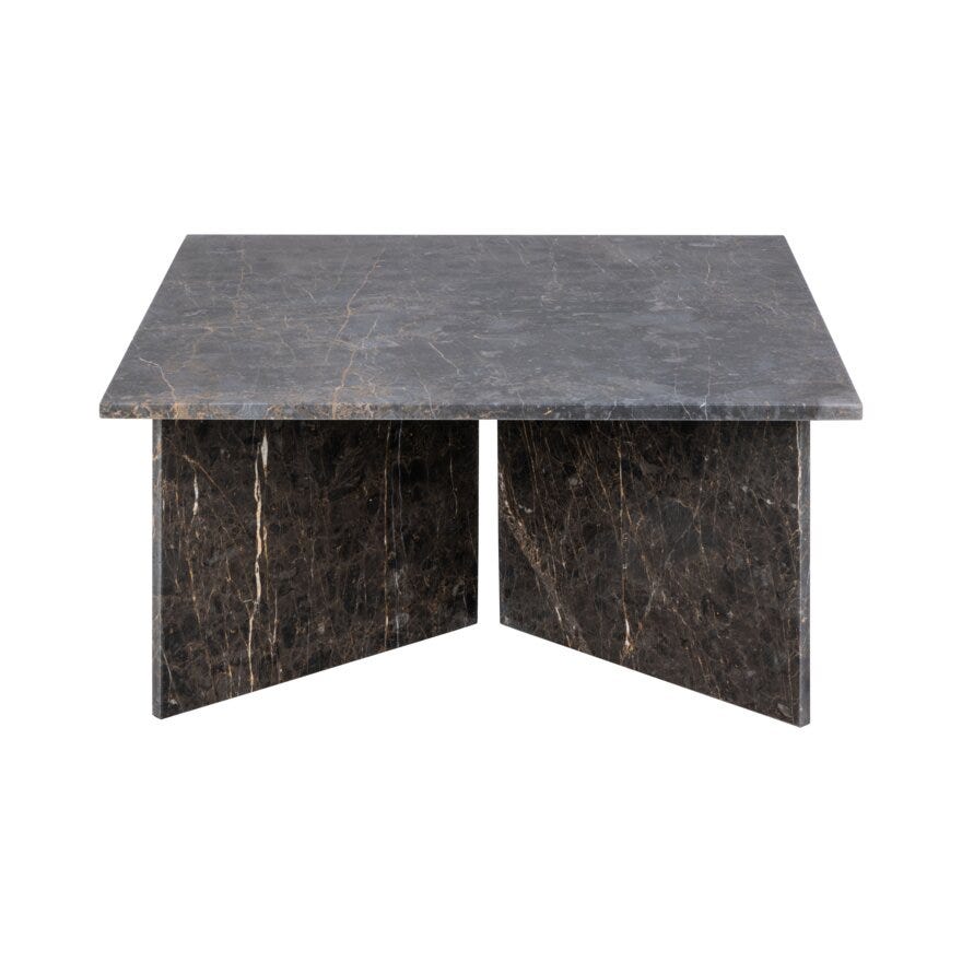 VEGA Sofabord 90x90 cm i Svart