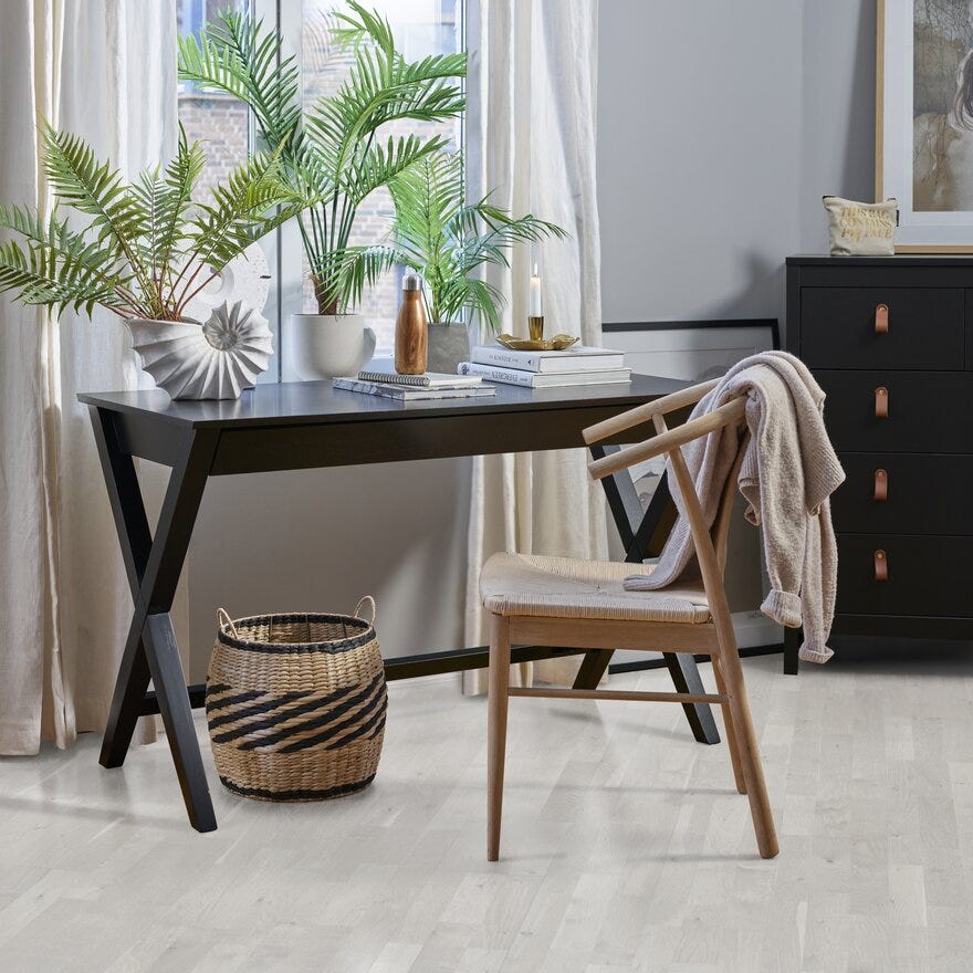WRITEX Skrivebord B:120 cm i Svart