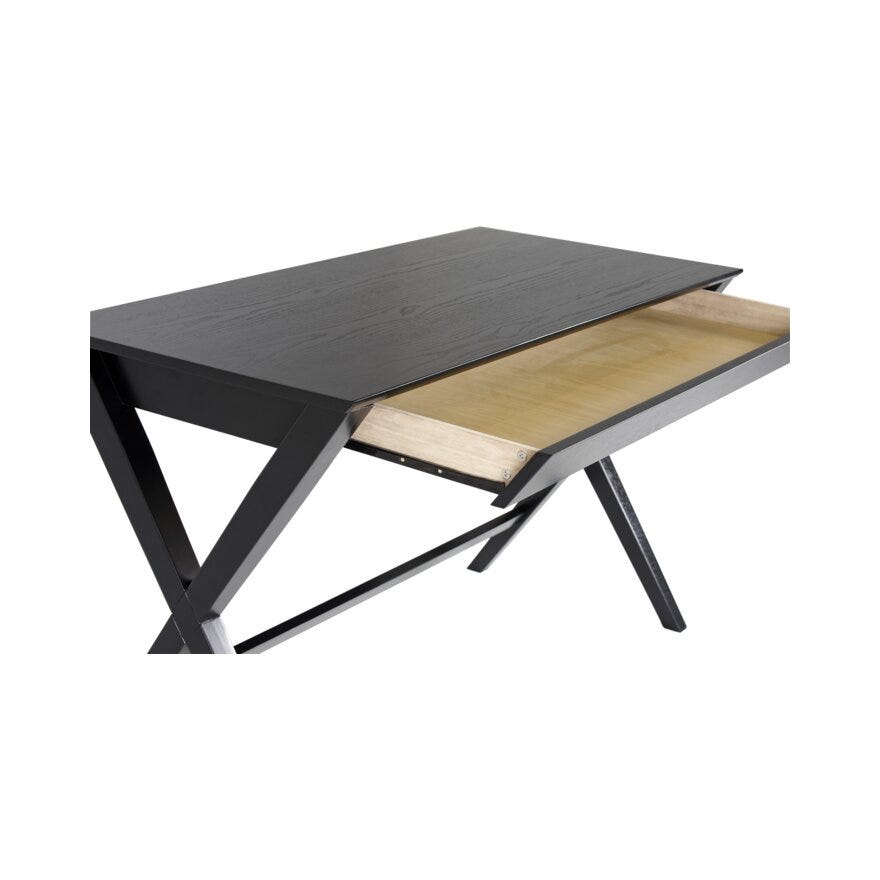 WRITEX Skrivebord B:120 cm i Svart
