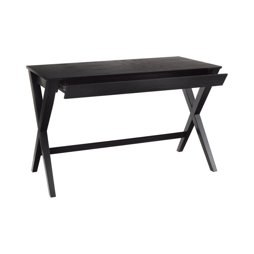 WRITEX Skrivebord B:120 cm i Svart