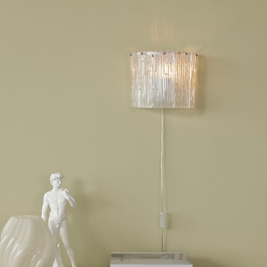 Aneta Lighting ABELONE Vegglampe H20 cm i Klar