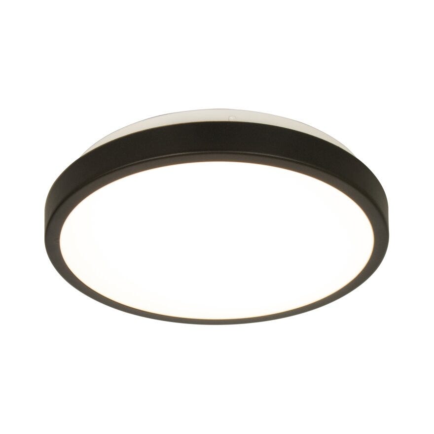ANILLO Takplafond Ø30 cm i Svart