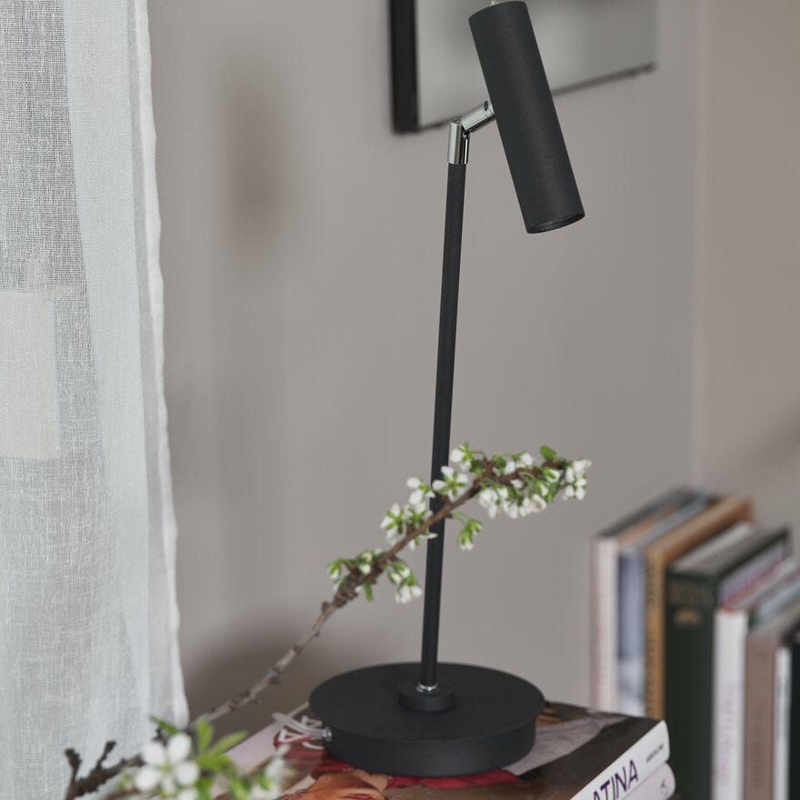 ARTIC Bordlampe H52 cm i Svart
