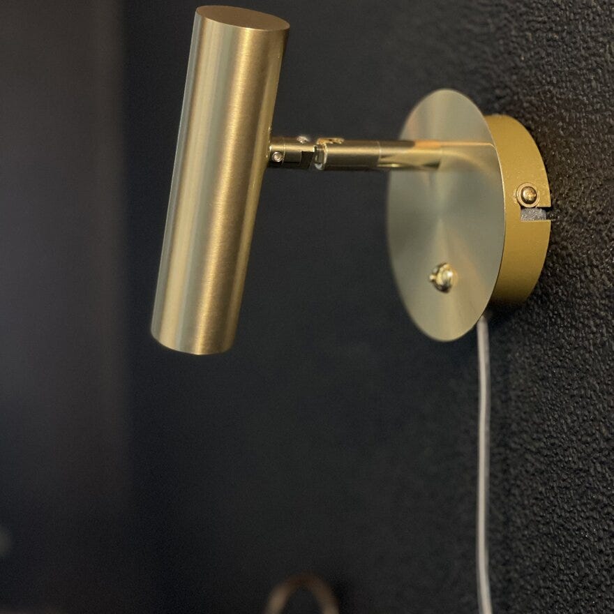 ARTIC Vegglampe i Gul