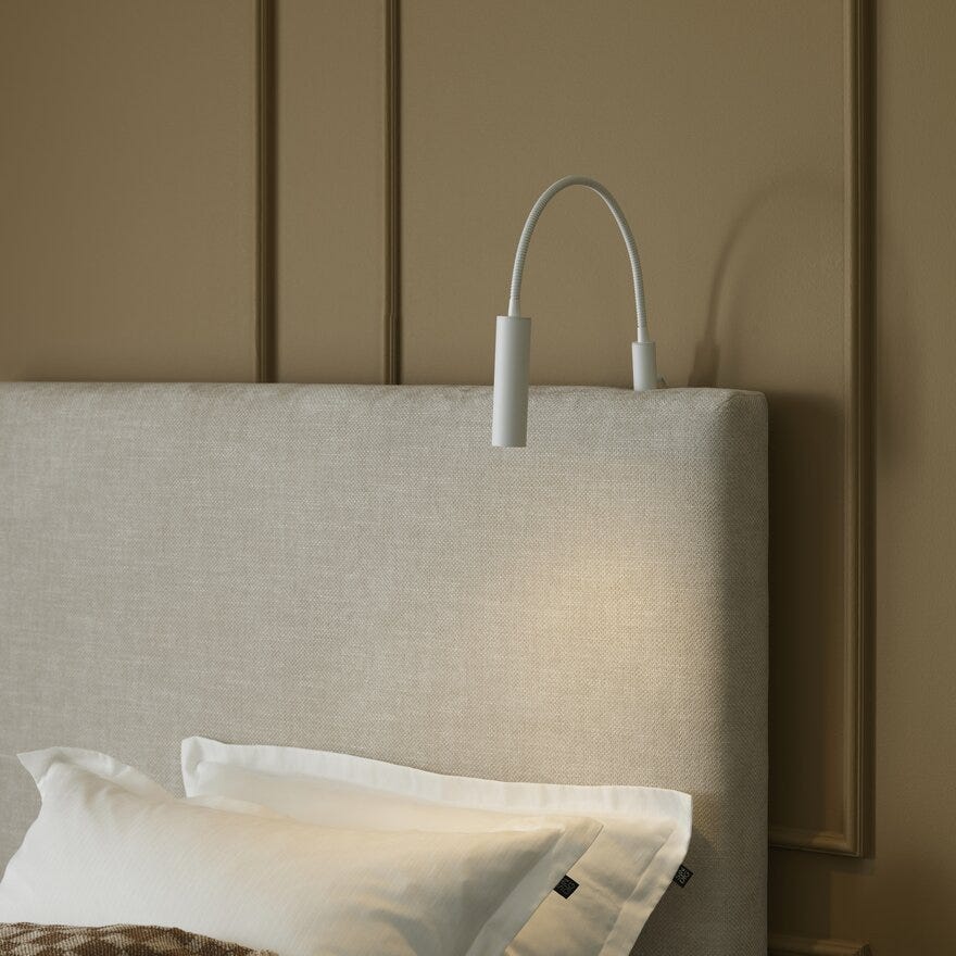 Aneta Lighting ARTIC Vegglampe H35 cm i Hvit