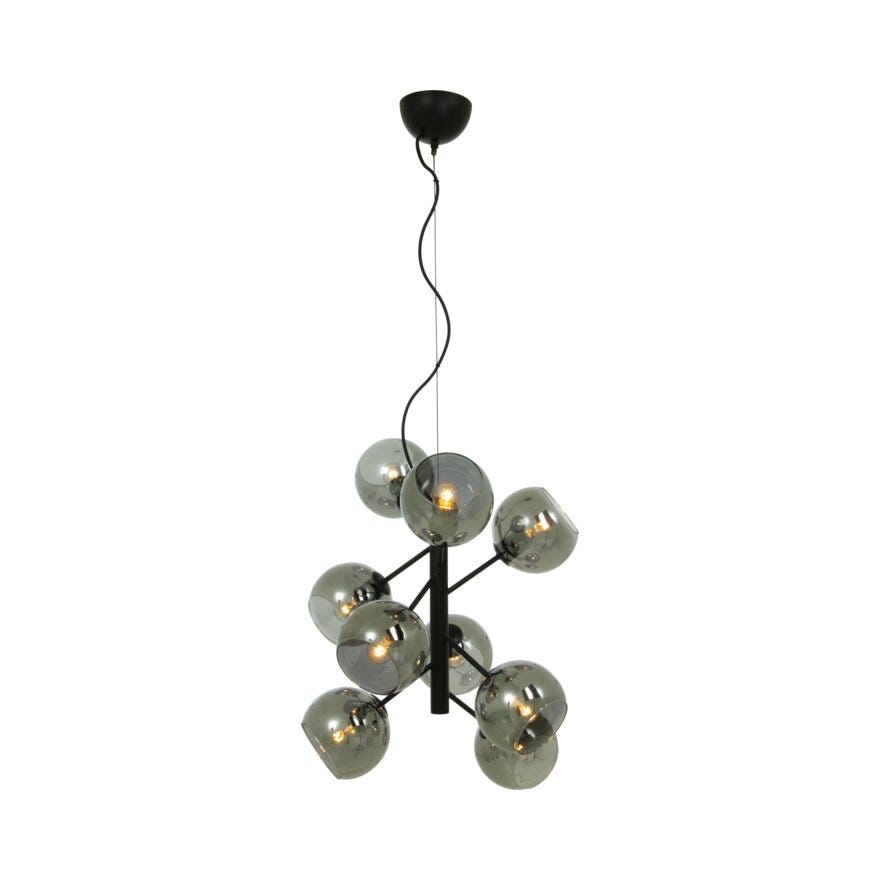 ATOM Taklampe Ø50 cm i Svart