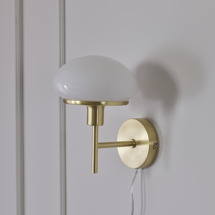 Aneta Lighting AUGUST Vegglampe H25 cm i Gull