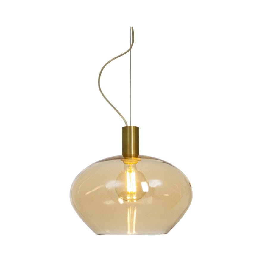 BELL Taklampe Ø35 cm i Brun