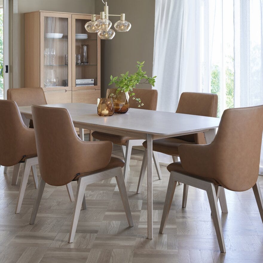 Stressless VANILLA (L) Spisestol i Brun