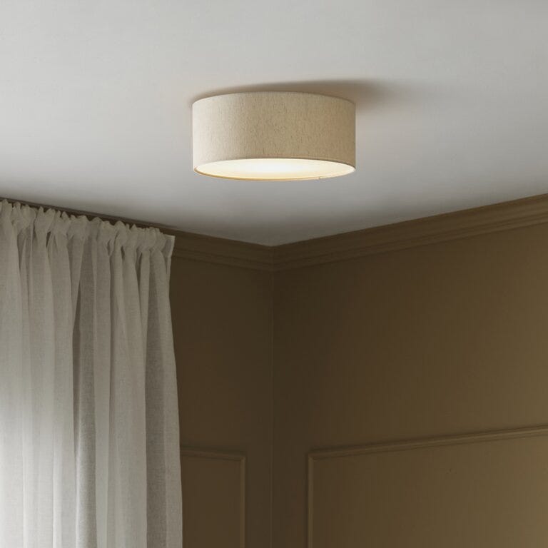 Aneta Lighting BENDIR Takplafond Ø38 cm i Beige/natur
