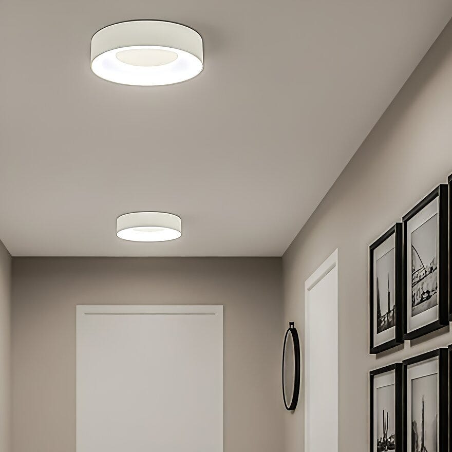 Aneta Lighting BLINK Takplafond Ø30 cm i Hvit