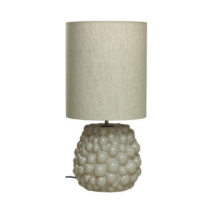 BUBBLES Bordlampe H48 cm i Hvit