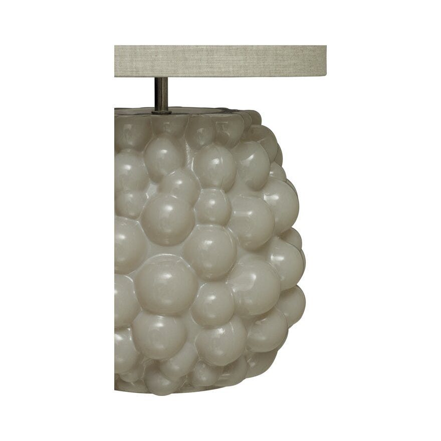 BUBBLES Bordlampe H48 cm i Hvit