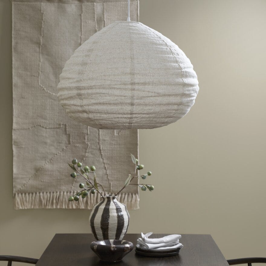 Holmen ZANDER Veggteppe 100x165 cm i Beige/natur
