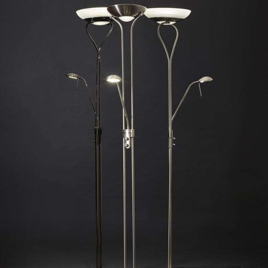 CANNES Uplight H180 cm i Grå
