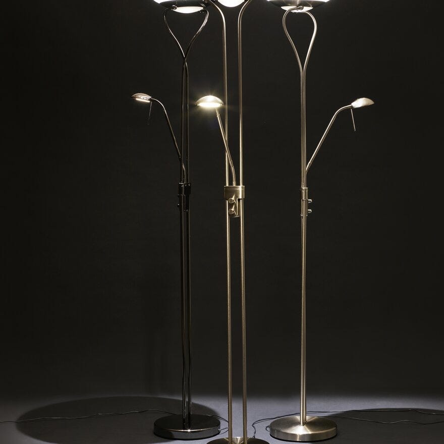 CANNES Uplight H180 cm i Grå
