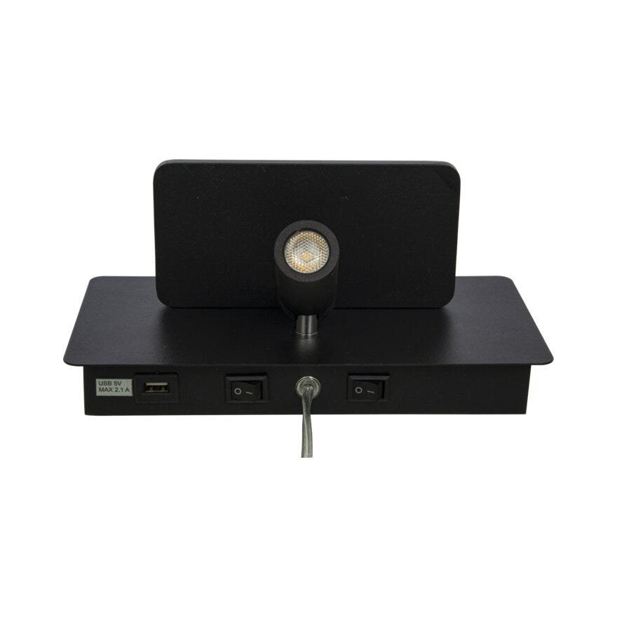 CARGADOR Vegglampe H11 cm i Svart