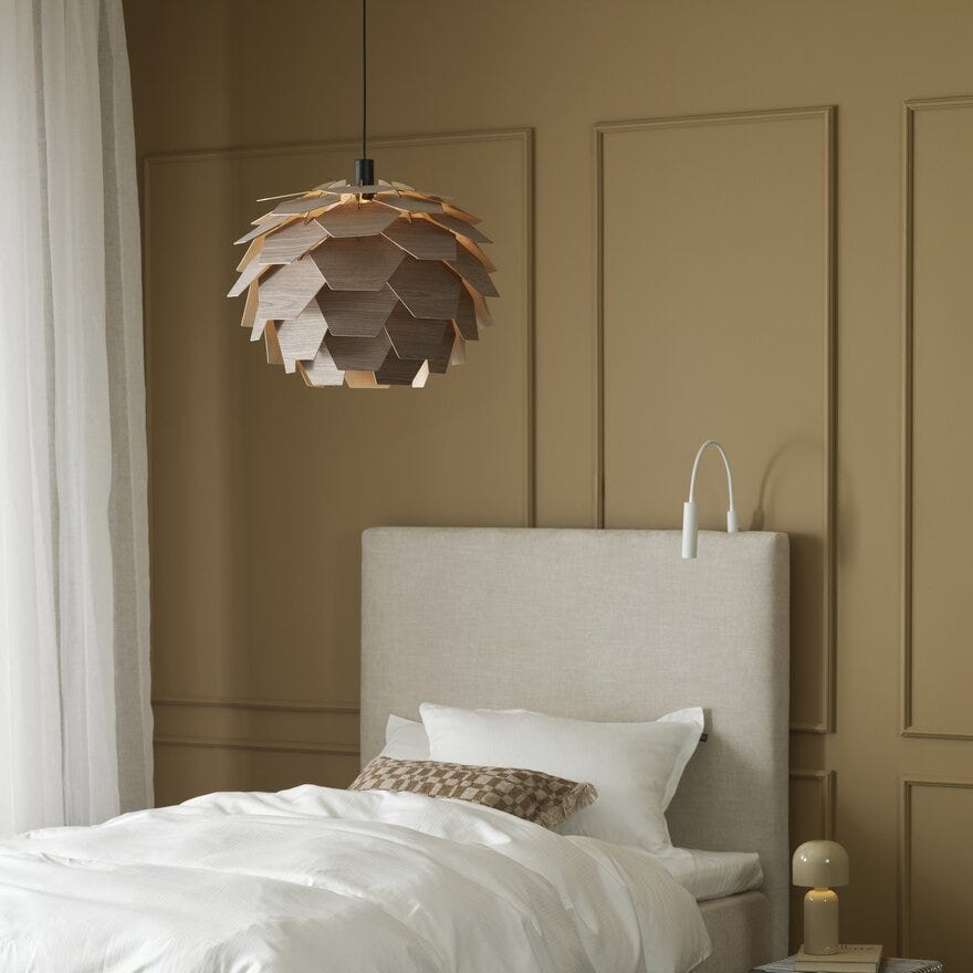 Aneta Lighting CARPATICA Taklampe Ø60 cm i Brun