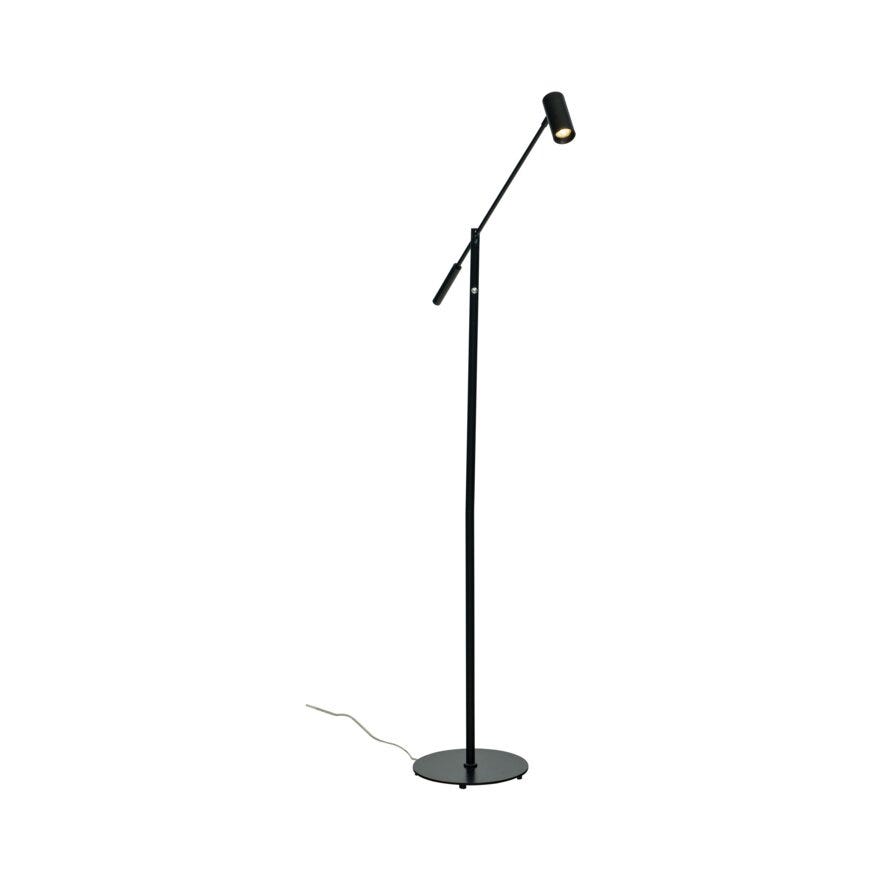 Aneta Lighting CONCORD Gulvlampe H130 cm i Svart