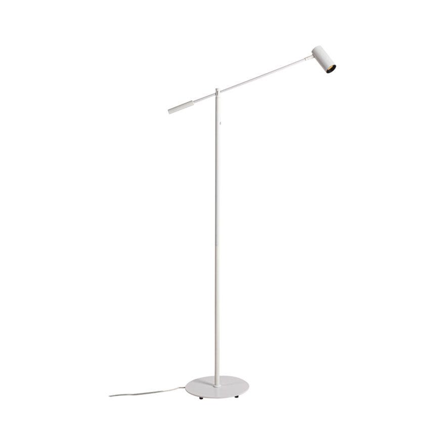 Aneta Lighting CONCORD Gulvlampe H130 cm i Hvit