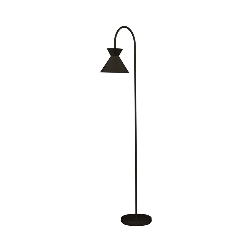 Aneta Lighting CONI Gulvlampe H162 cm i Svart