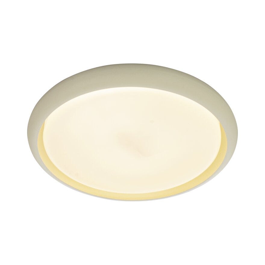 DISCUS Takplafond Ø40 cm i Hvit