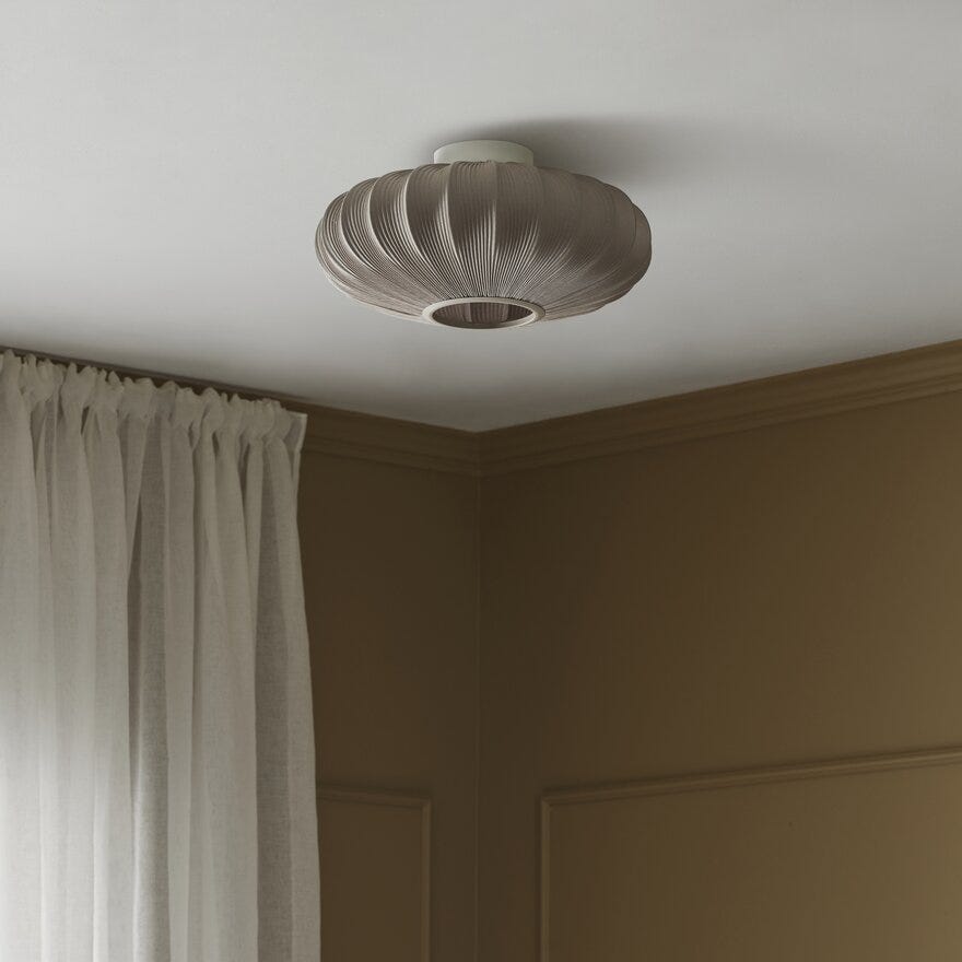 DONNA Plafond Ø45 cm i Grå