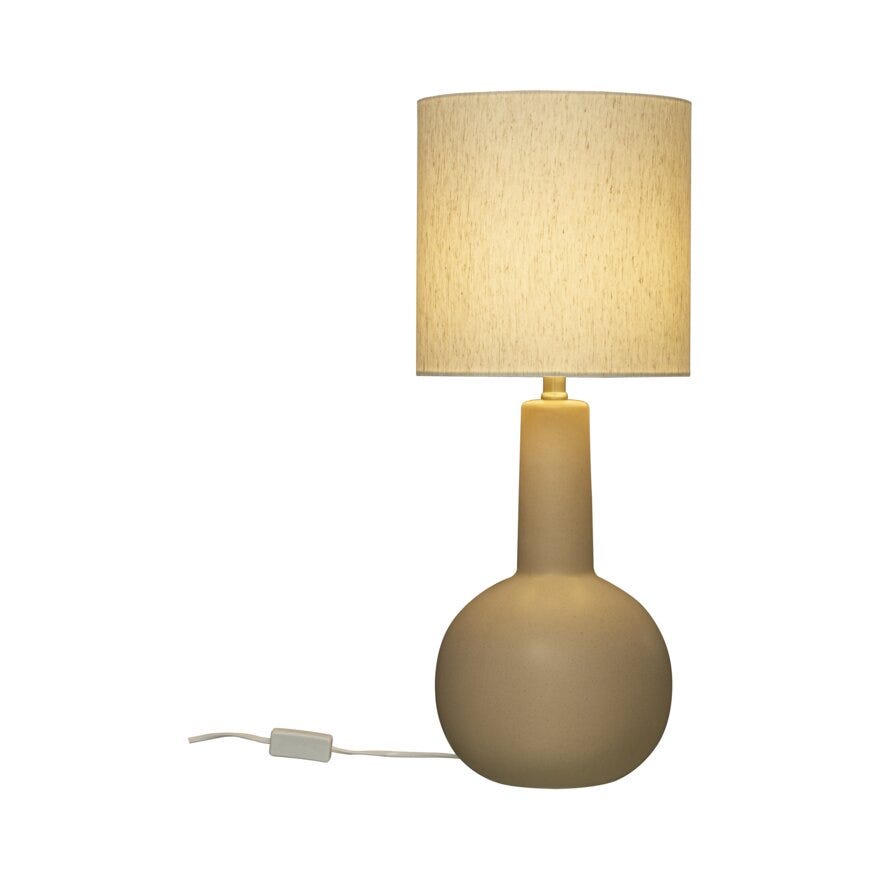 ELEANA Bordlampe H73.5 cm i Brun