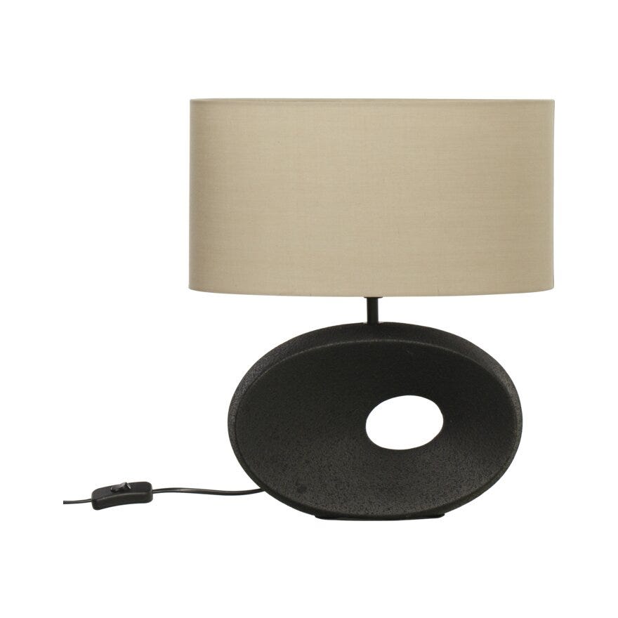 Aneta Lighting ELLIPSE Bordlampe H42 cm i Svart