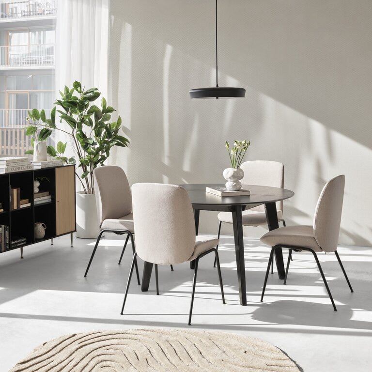 ETA Taklampe Ø45 cm i Svart