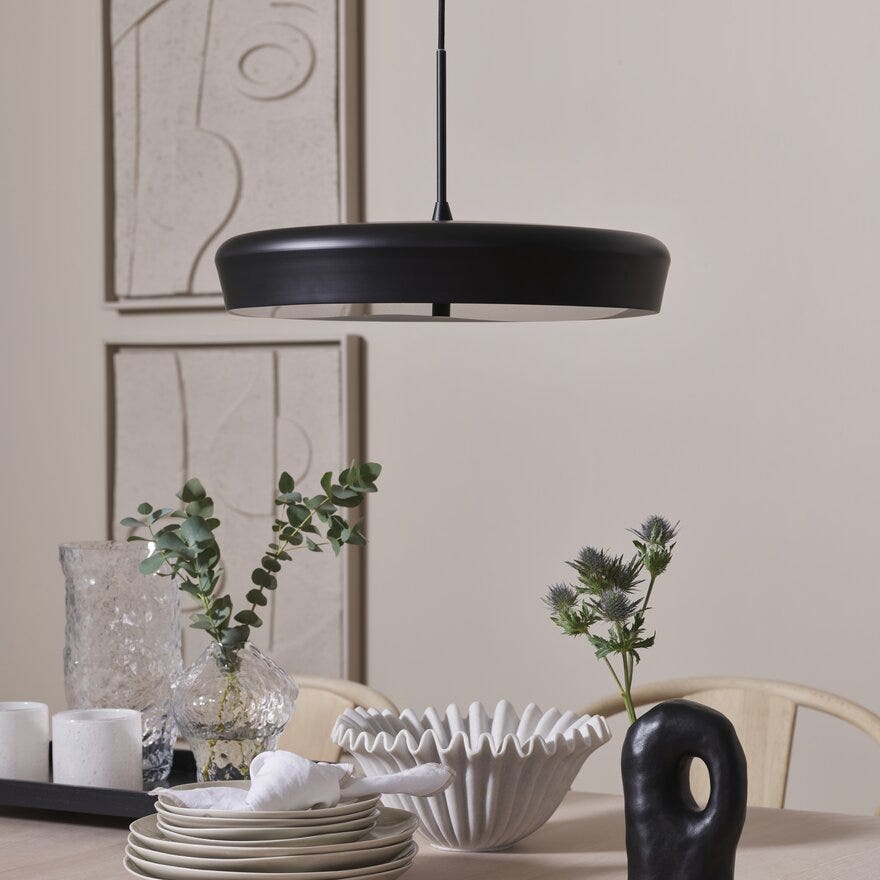 ETA Taklampe Ø45 cm i Svart