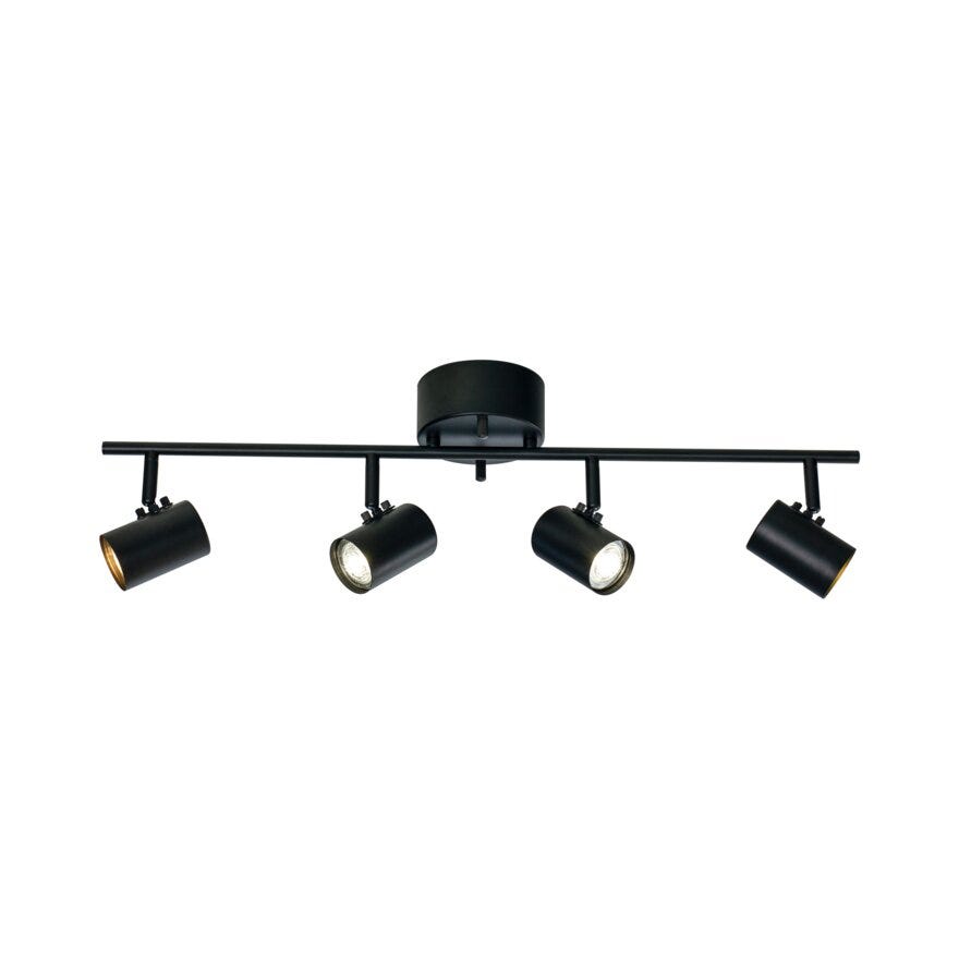 Aneta Lighting HUGIN Spotskinne L75 cm i Svart