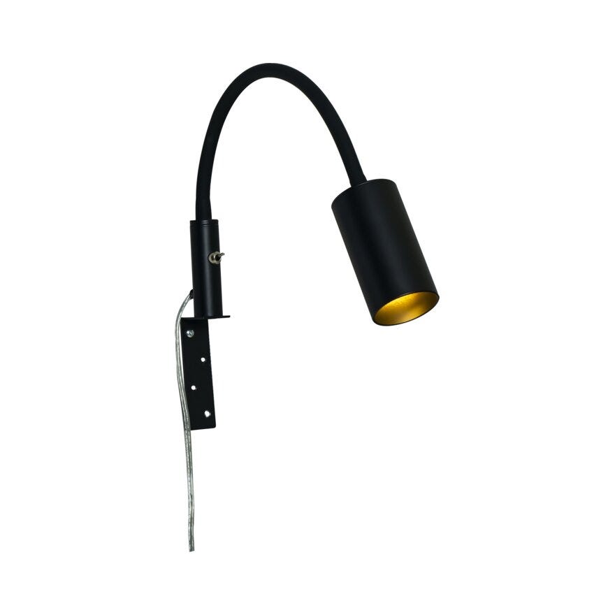 Aneta Lighting HUGIN Vegglampe H30 cm i Svart