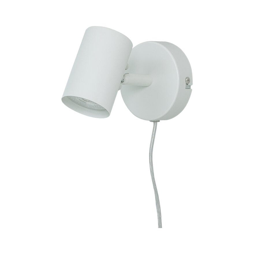 Aneta Lighting HUGIN Vegglampe H9.5cm cm i Hvit