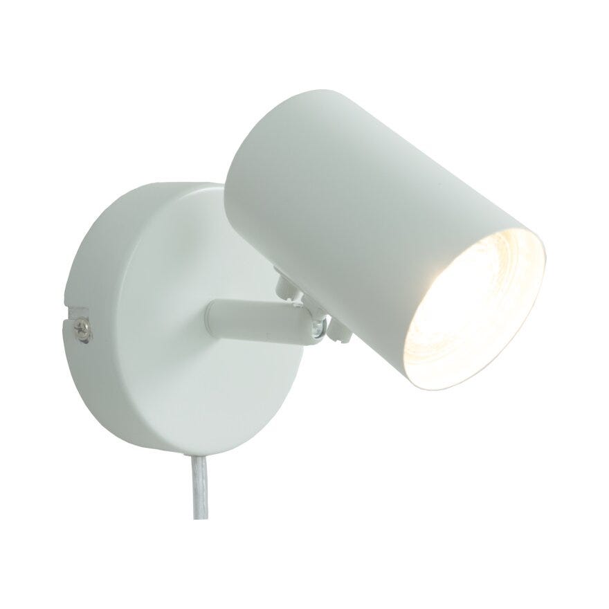 Aneta Lighting HUGIN Vegglampe H9.5cm cm i Hvit