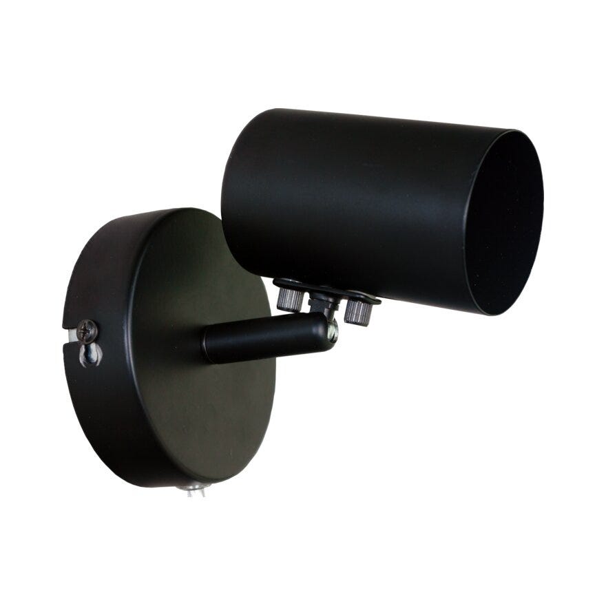 Aneta Lighting HUGIN Vegglampe H9.5cm cm i Svart