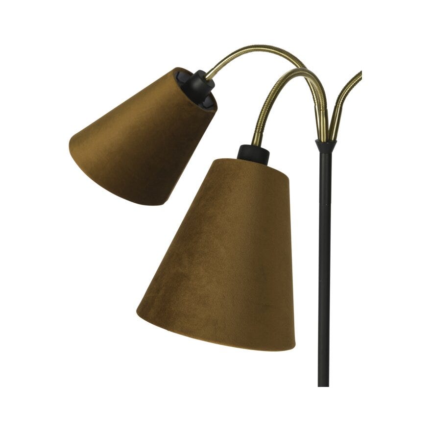LJUSDAL Gulvlampe H165 cm i Svart