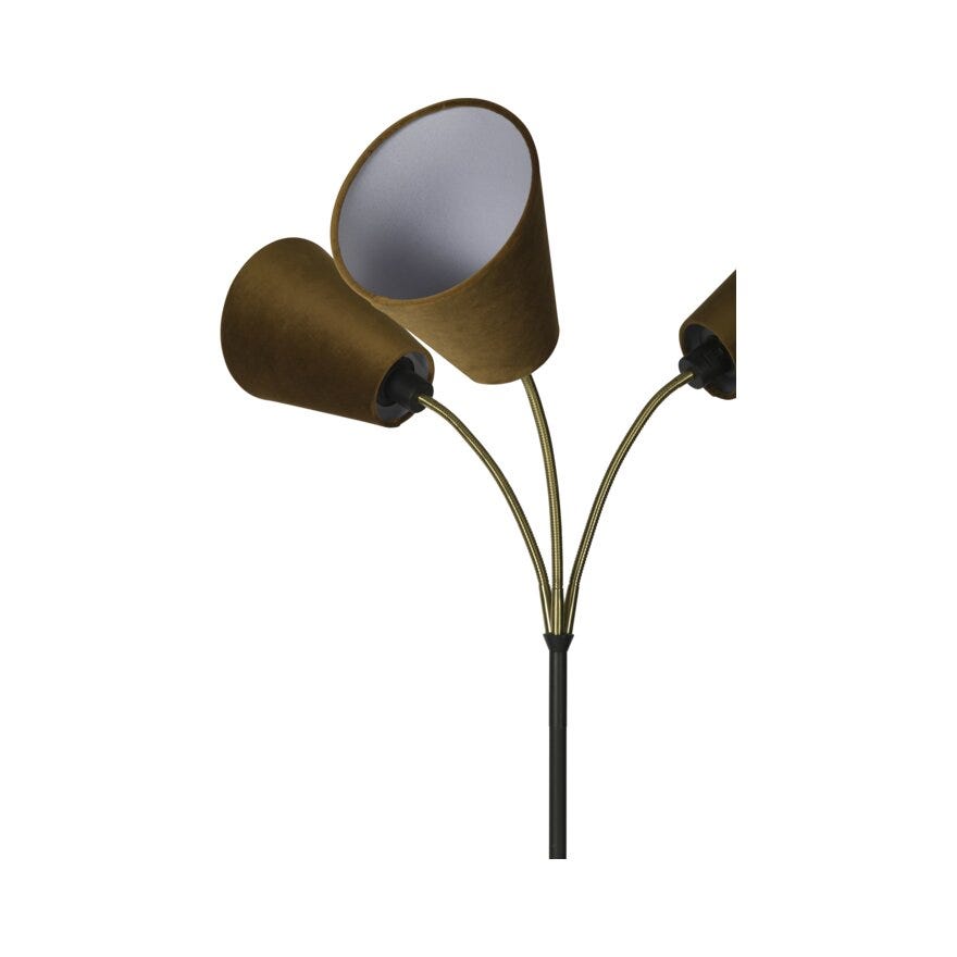 LJUSDAL Gulvlampe H165 cm i Svart
