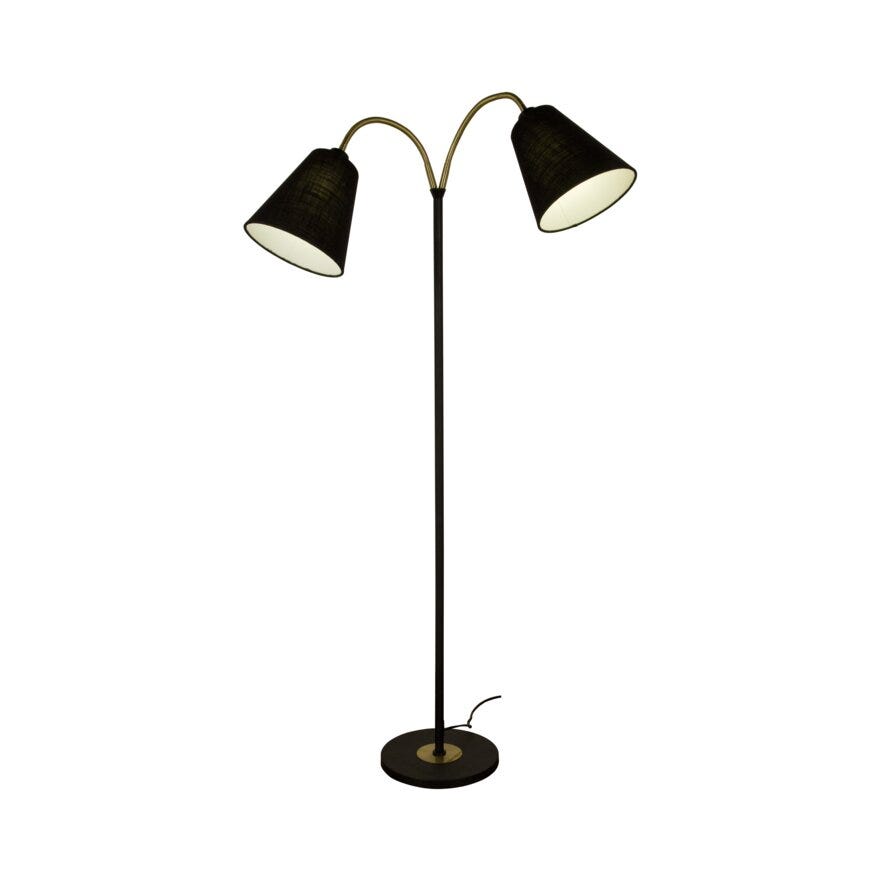 LJUSDAL Gulvlampe H165 cm i Svart