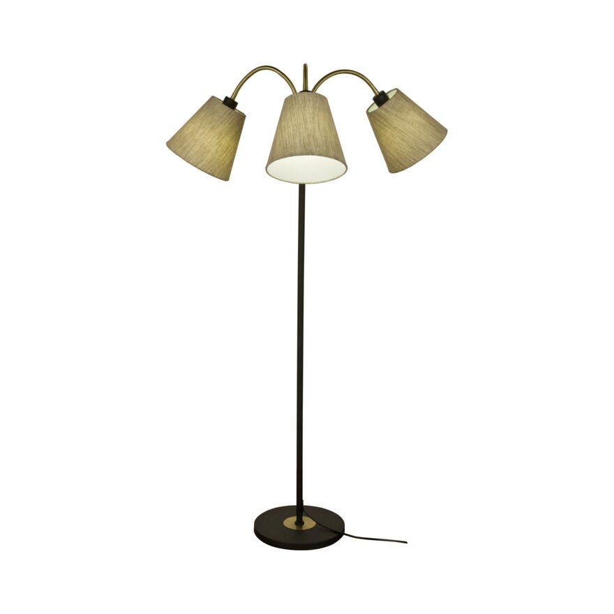 LJUSDAL Gulvlampe H165 cm i Svart