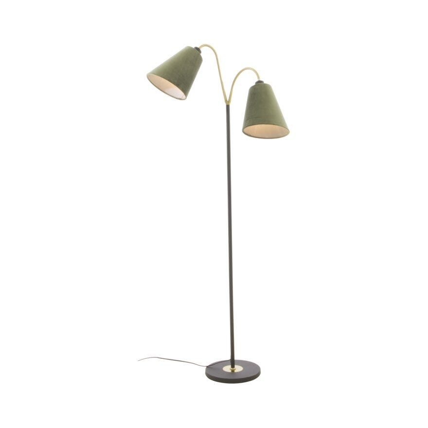 LJUSDAL Gulvlampe H165 cm i Svart