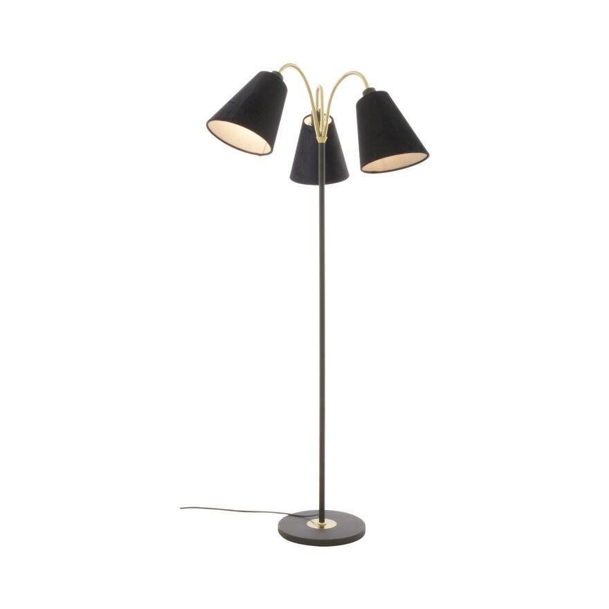 LJUSDAL Gulvlampe H165 cm i Svart