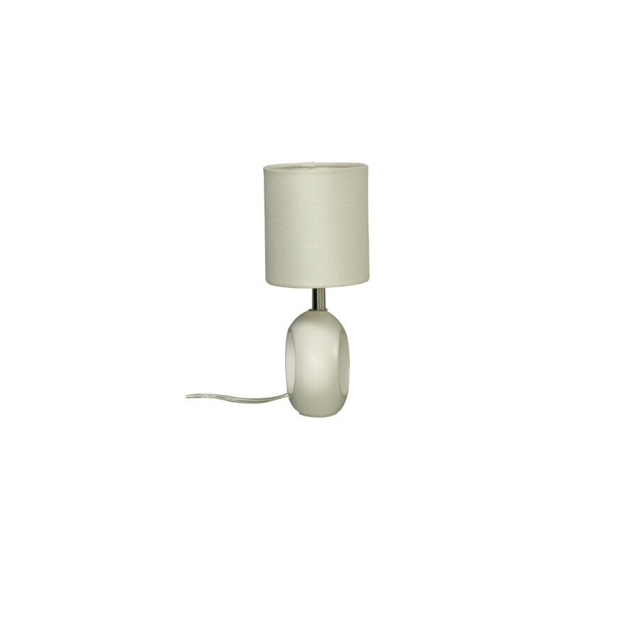 OLINA Bordlampe H24 cm i Hvit