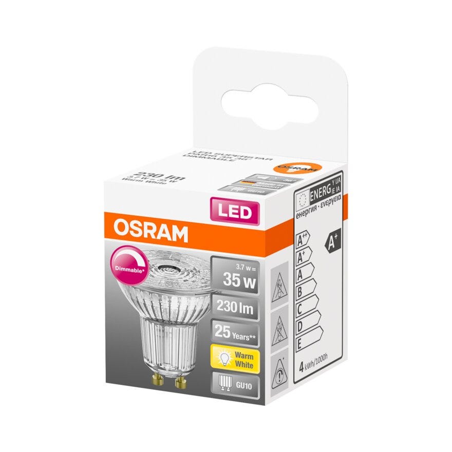 OSRAM LED lyspære i Klar