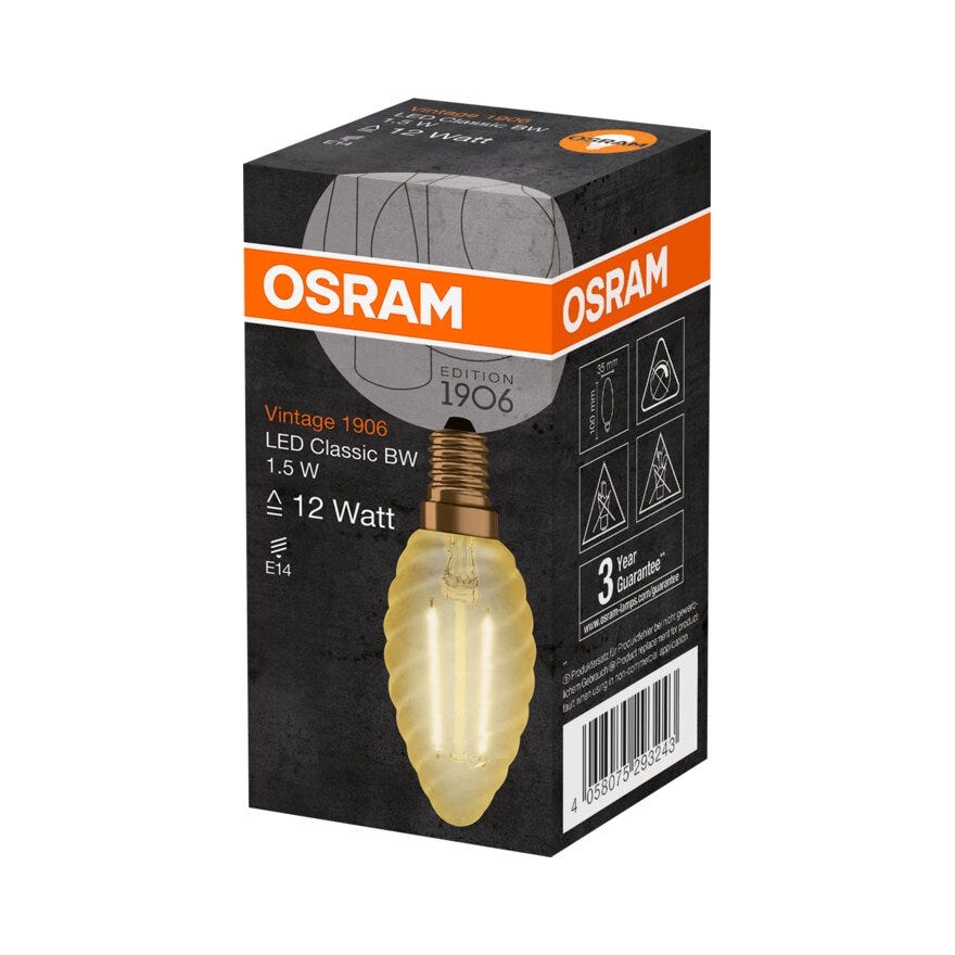 OSRAM LED lyspære i Gul