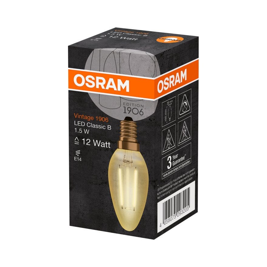 OSRAM LED lyspære i Gul
